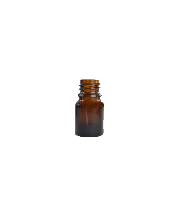 2.5ml glasflaske brun (amber)