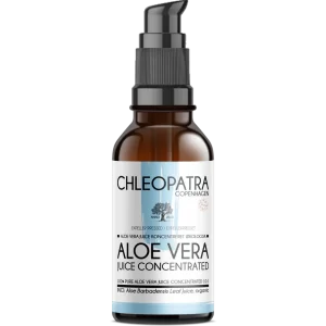 chleopatra aloe vera juice concentrated organic koncentreret økologisk 100ml