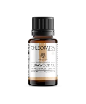 chleopatra cedarwood oil cedertræolie 10ml økologisk juniperus virginiana