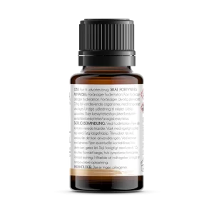 chleopatra cedarwood oil cedertræolie 10ml økologisk juniperus virginiana bagside