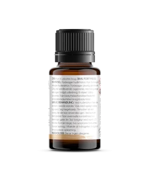 chleopatra cedarwood oil cedertræolie 10ml økologisk juniperus virginiana bagside