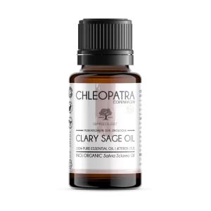 chleopatra clary sage oil muskatelsalvie olie 10ml økologisk salvie sclarea