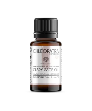 chleopatra clary sage oil muskatelsalvie olie 10ml økologisk salvie sclarea