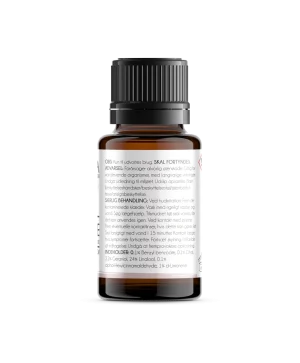 chleopatra clary sage oil muskatelsalvie olie 10ml økologisk salvie sclarea bagside