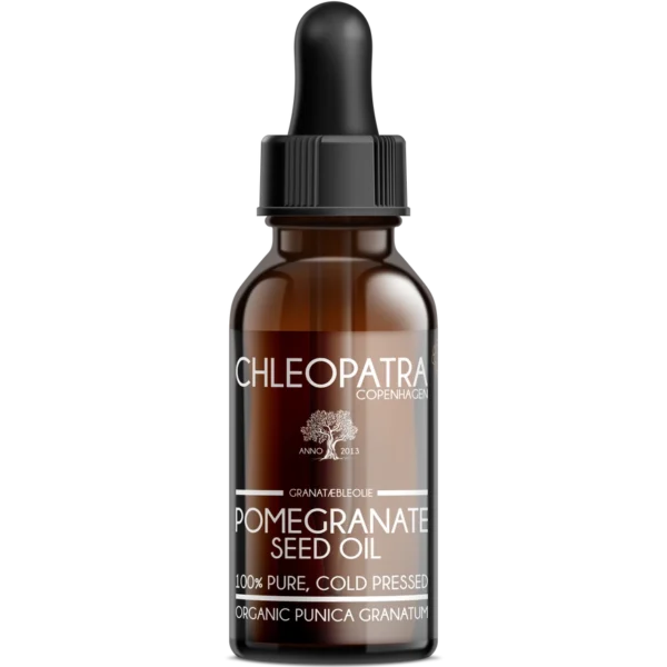 chleopatra granatæbleolie 30ml, økologisk punica granatum
