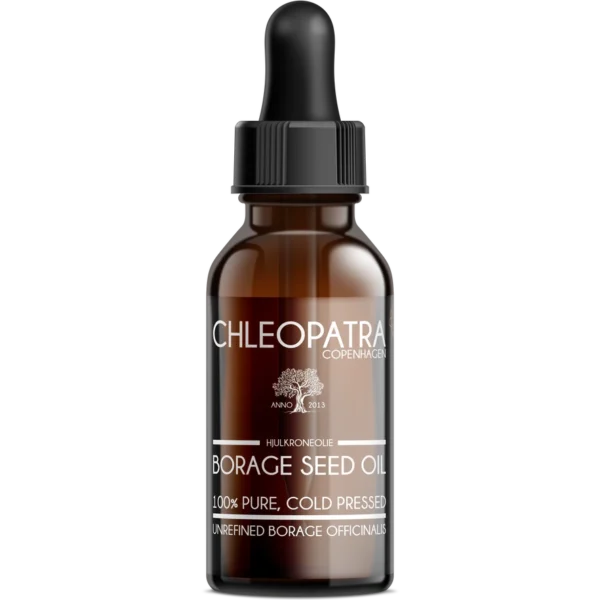 chleopatra hjulkroneolie 30ml, økologisk borage officinalis