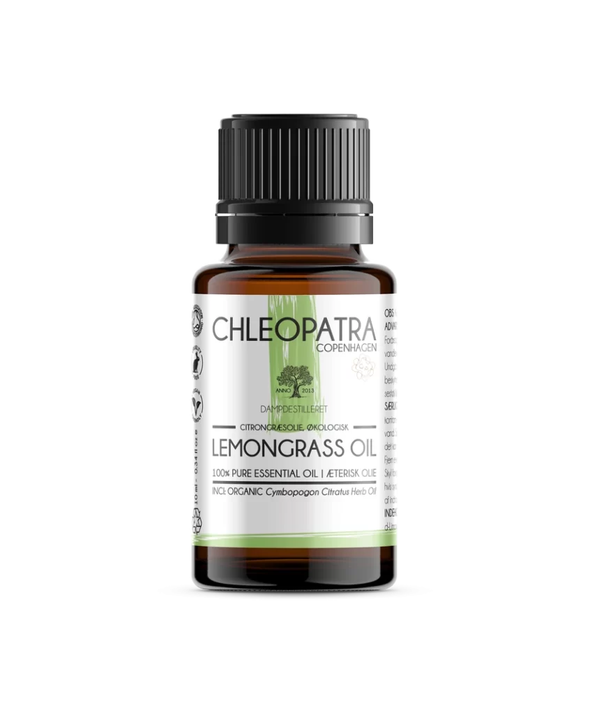 chleopatra lemongrass oil citrongræsolie 10ml cymbopogon citruatus