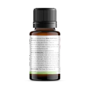 chleopatra lemongrass oil citrongræsolie 10ml cymbopogon citruatus bagside