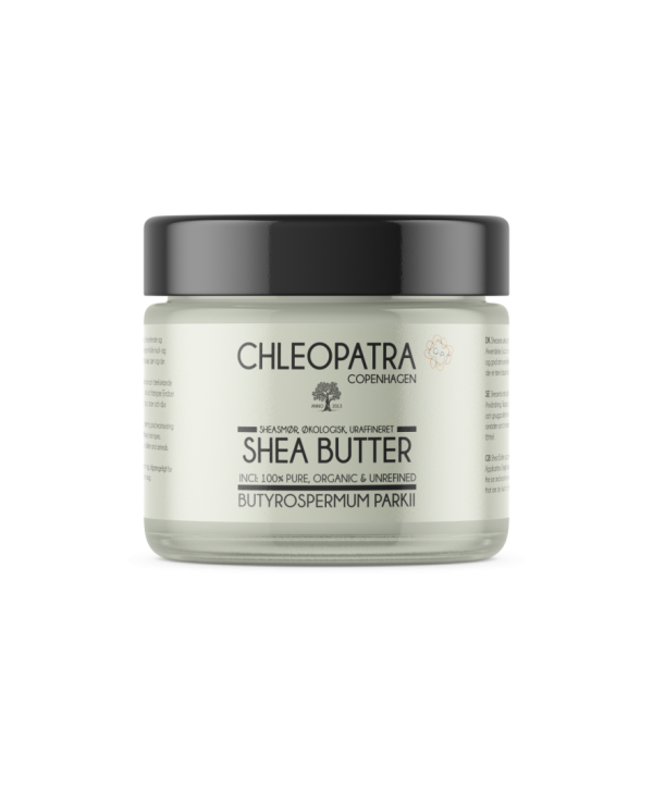 chleopatra sheasmør shea butter økologisk 120ml