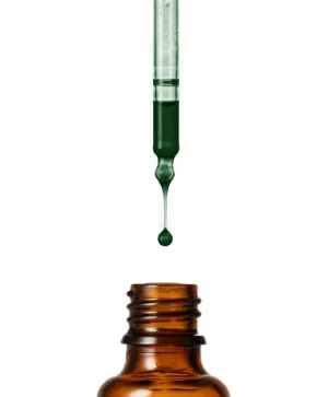 chleopatra tamanu olie farve pipette med flaske