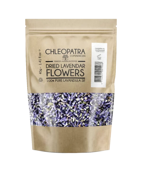 chleopatra tørrede lavendelblomster pose 40g