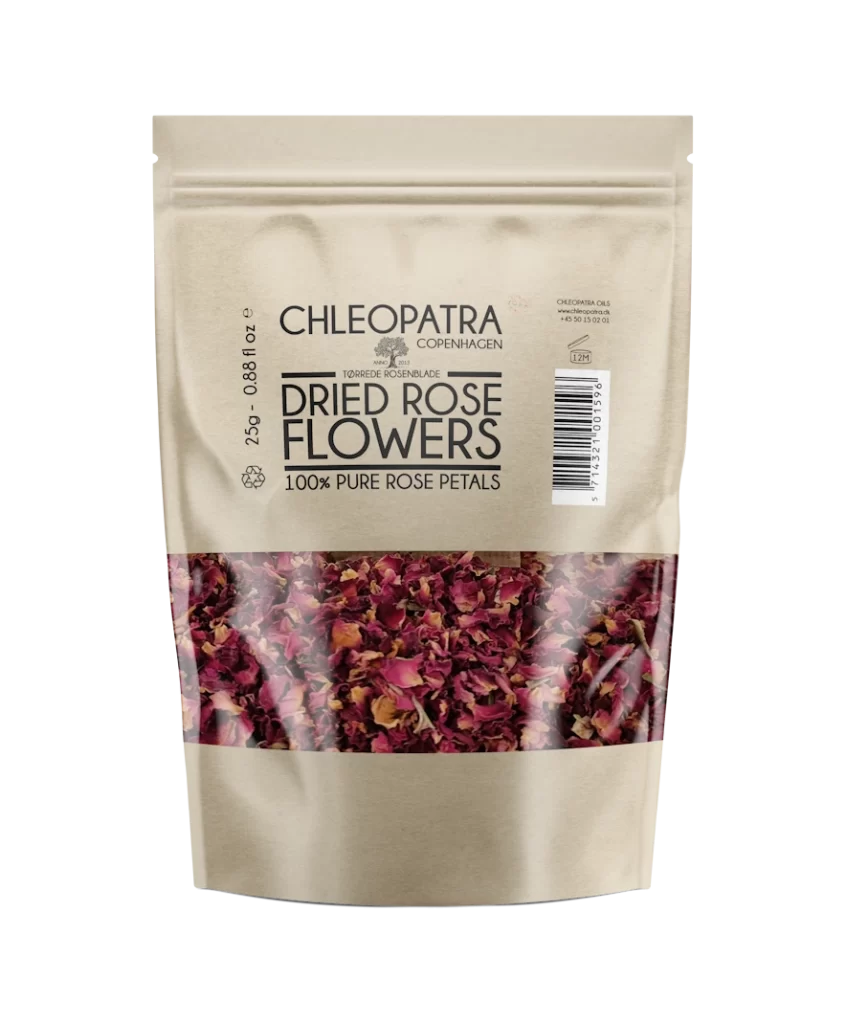 chleopatra tørrede roseblade 25g