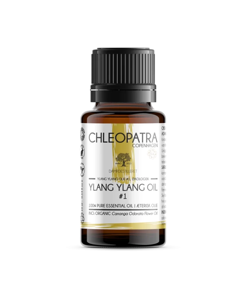 chleopatra ylang ylang oil olie 10ml økologisk Cananga odorata