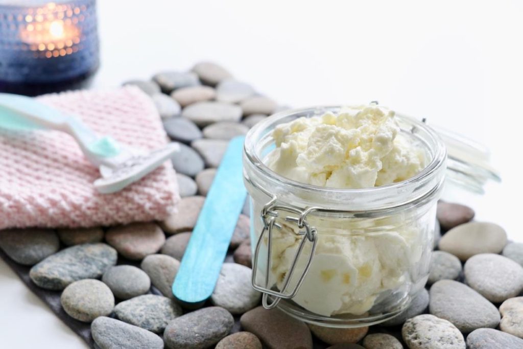 diy shaving cream og deodorant