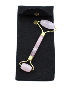 ansigtsrulle facial roller rose quartz ædelsten 2