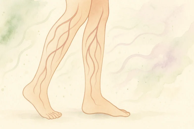 Cirkulation og blodgennemstrømning i benene