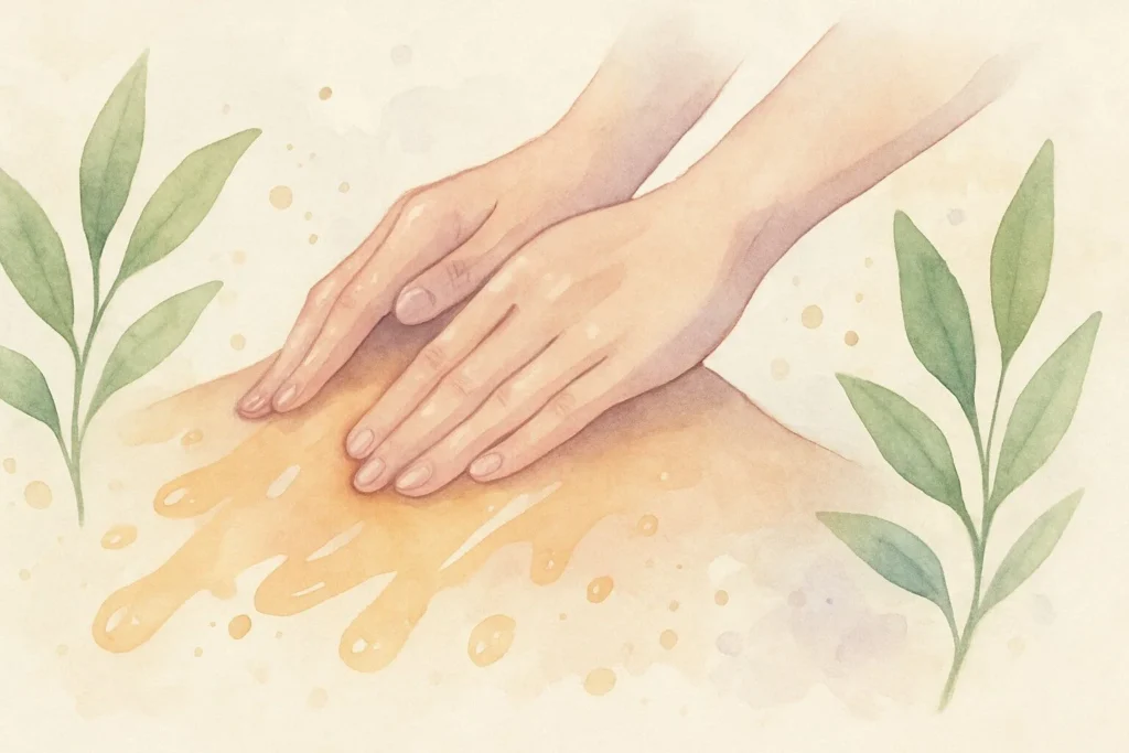 Naturlige olier mod solskoldning