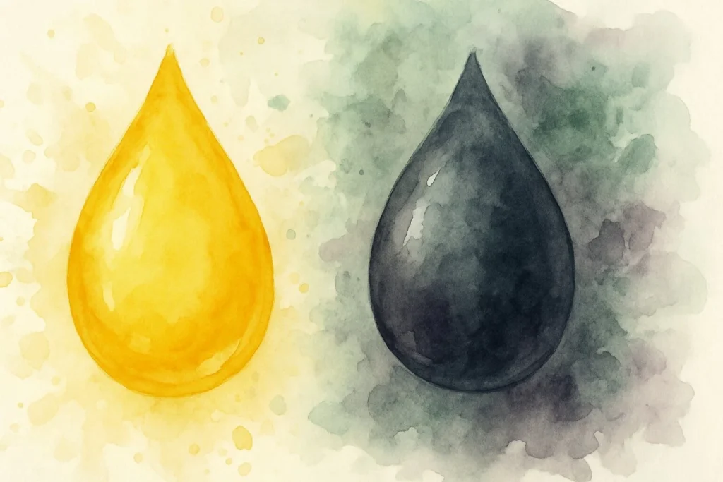 Oliens friskhed og forfald