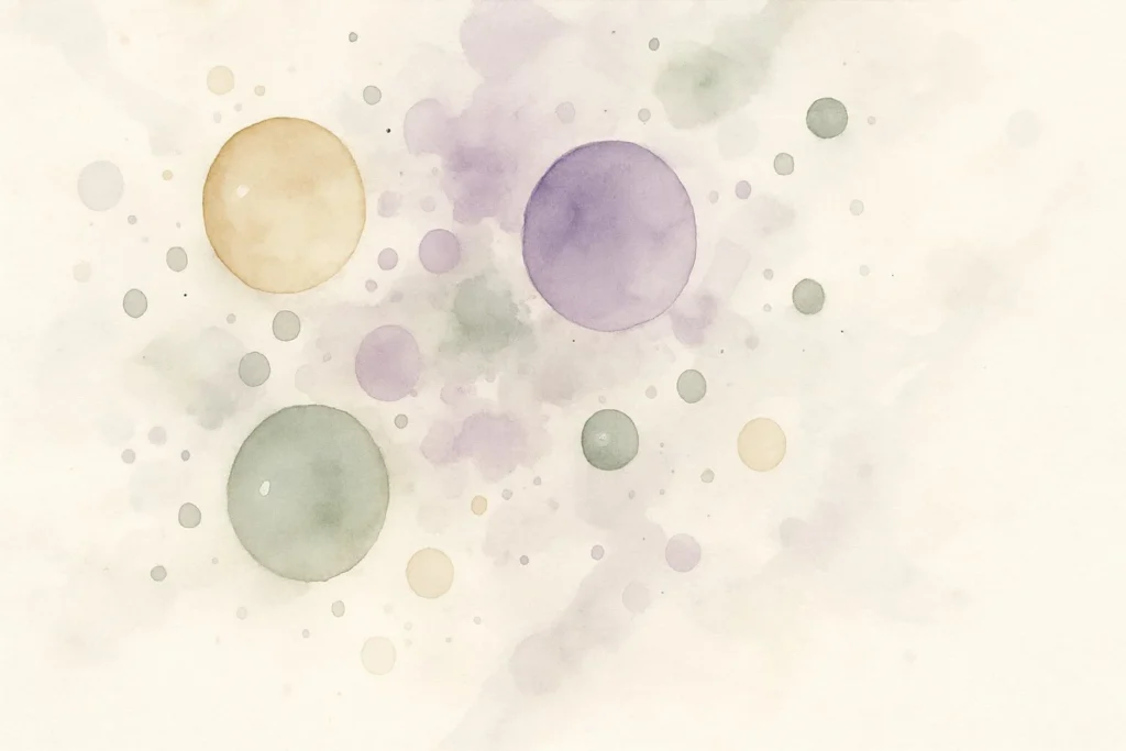 Top , midt og bundnoter i naturlig parfume