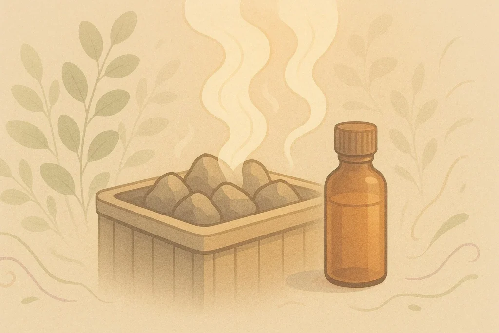 æterisk olie til saunagus