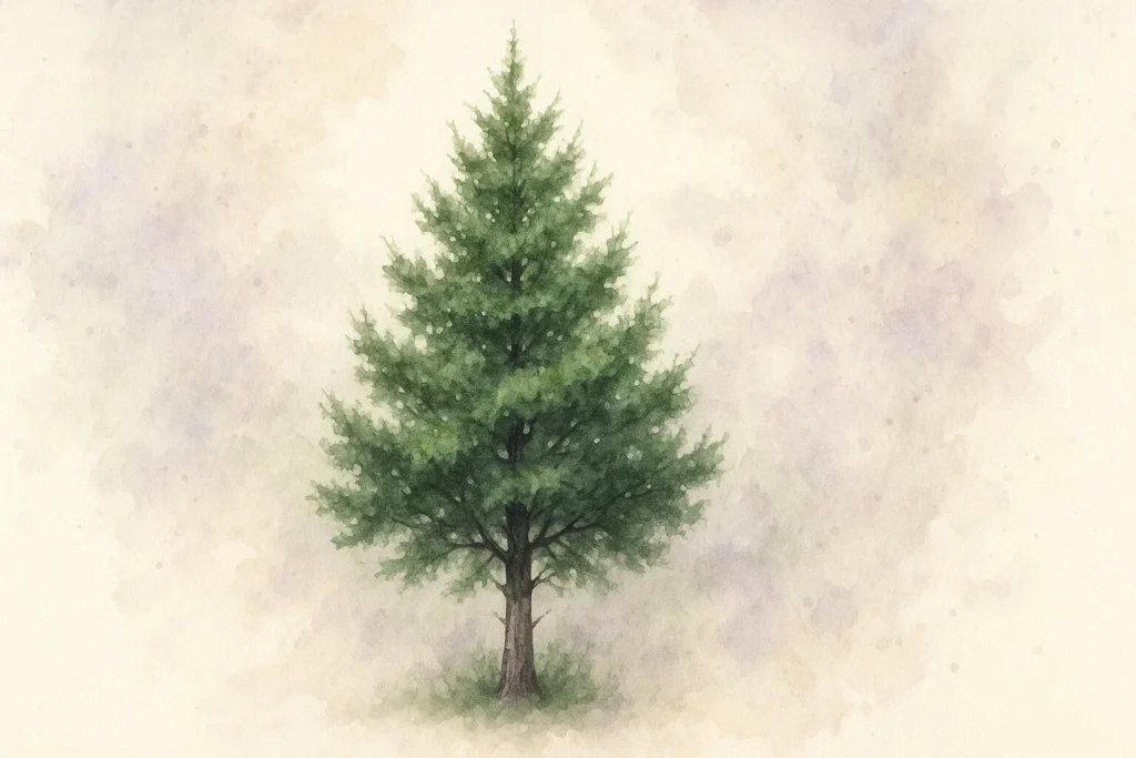 Cedertræ juniperus virginiana