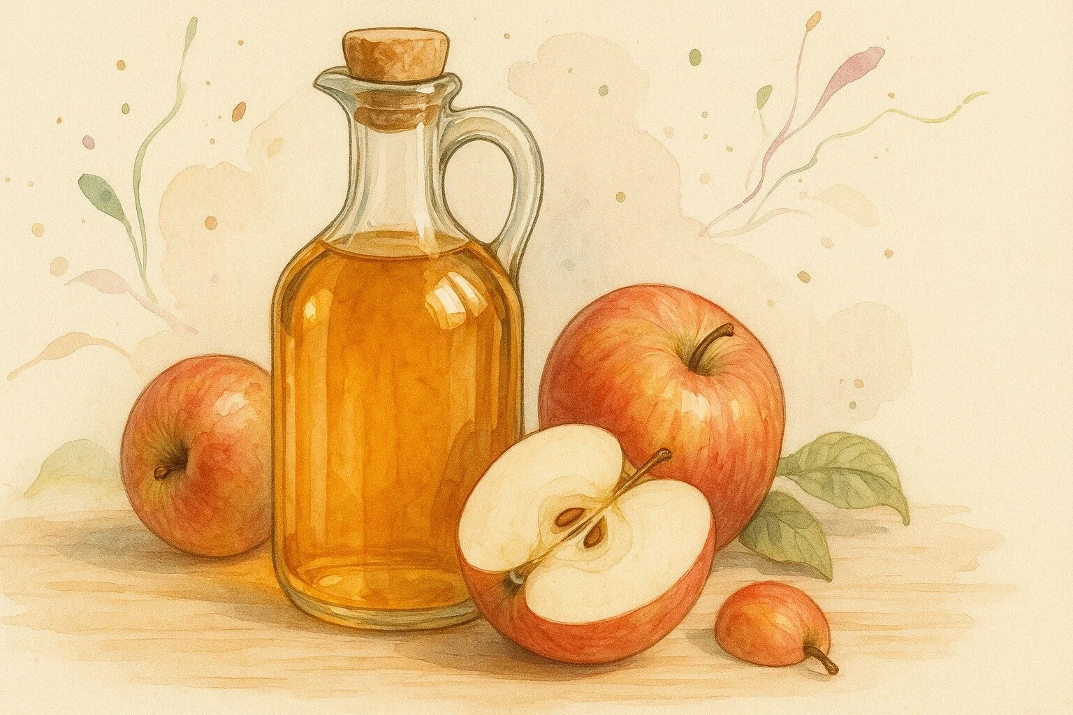 Hårkur med æblecidereddieke