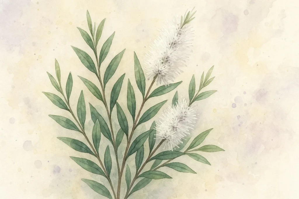 Tea tree melaleuca alternifolia