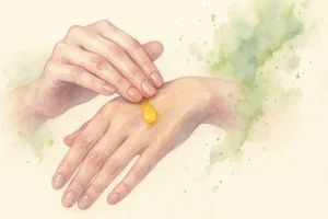 Naturlig olie i hudplejerutinen