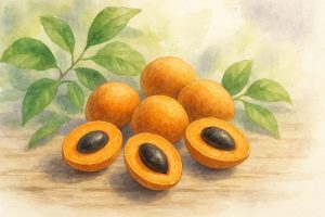 Batana frugter på et bord